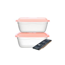 CONJUNTO 2 POTES QUADRADO