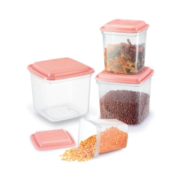 CONJUNTO COM 04 POTES MANTIMENTO